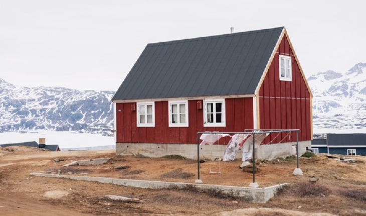 A lonely house in the country