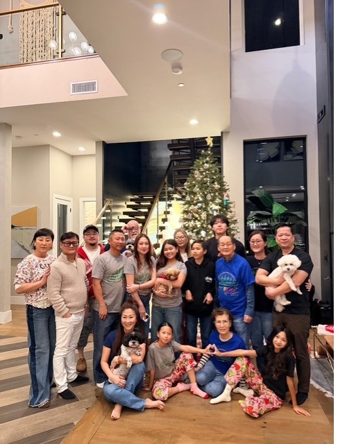 Lee family in northern California