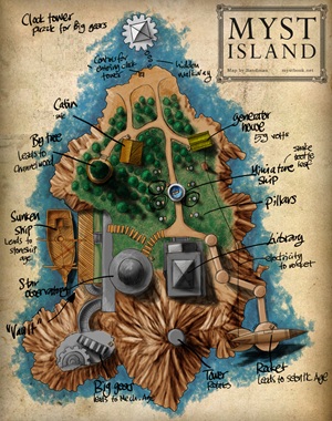 Myst Island by Cyan