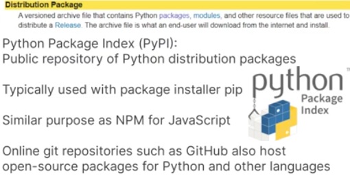 About Python Distribution Packages